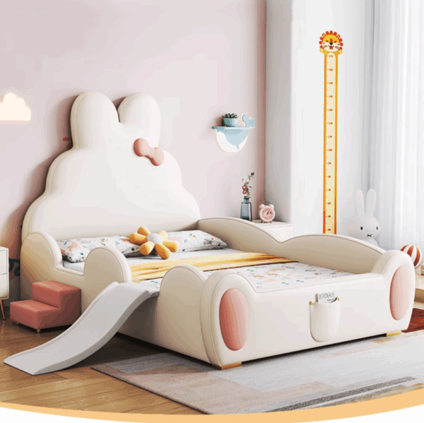 Jumpy Rabbit Cozy Kids Slide Bed