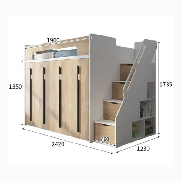Hidden Closet Smart Ultimate Space-Saver Bed
