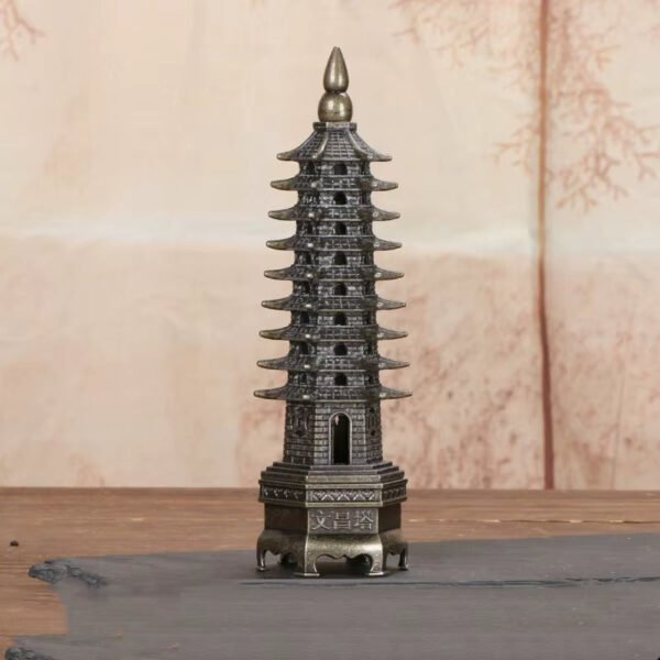 Zen Tower-Style Smoke Waterfall Incense Burner