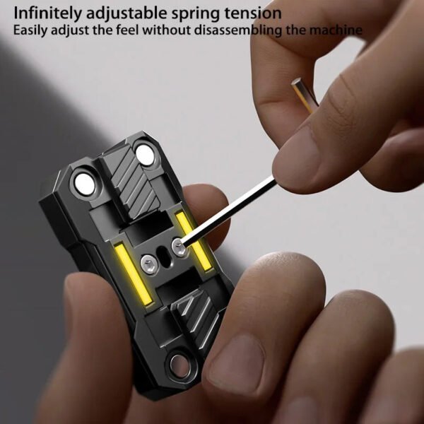 Luminous Magnetic Push Slider Metal Fidget