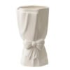 Ribbon Bow Ceramic Tabletop Flower Vase
