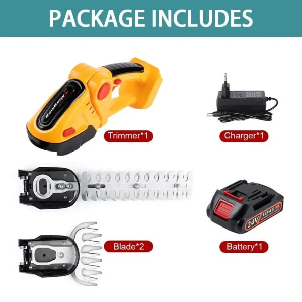Rapid Trim Cordless Powerful Handheld Mower Tool