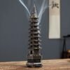 Zen Tower-Style Smoke Waterfall Incense Burner