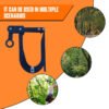 Compact Rope Threading Bracket Clamp