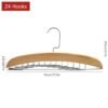 Wooden Space Saving Multi Organizer Hanger