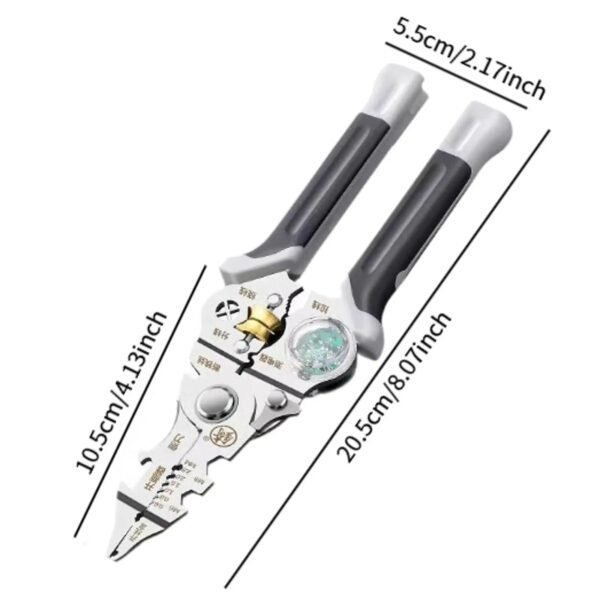 Multi-Task Wire Stripper Voltage Detector Plier