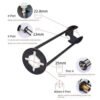 Dual-Headed Easy Repair Faucet Wrench