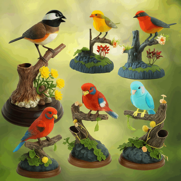 Singing Bird Home Decor