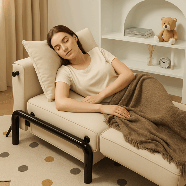 Hide Hub Space Saver Convertible Magic Lounge Sofa Bed