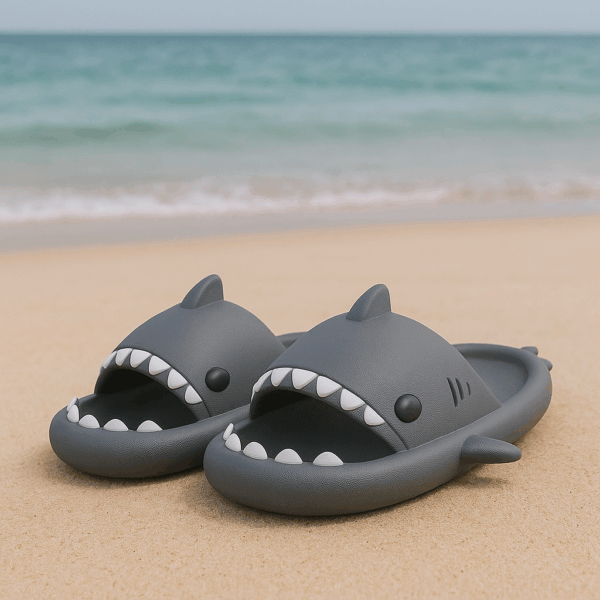 Happy Shark Beach Slippers
