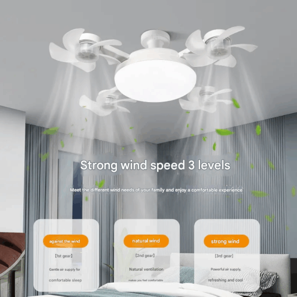 Multi Cooler Fast Ceiling LED Fan Light