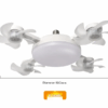 Multi Cooler Fast Ceiling LED Fan Light
