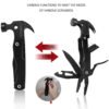 14in1 Portable Stainless Steel Outdoor Tool