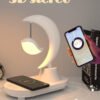 Moon Star Wireless Charging Night Lamp