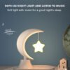 Moon Star Wireless Charging Night Lamp